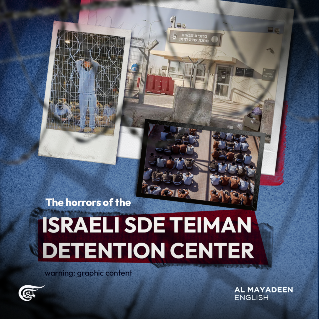 The Horrors Of The Israeli Sde Teiman Detention Center | Al Mayadeen ...