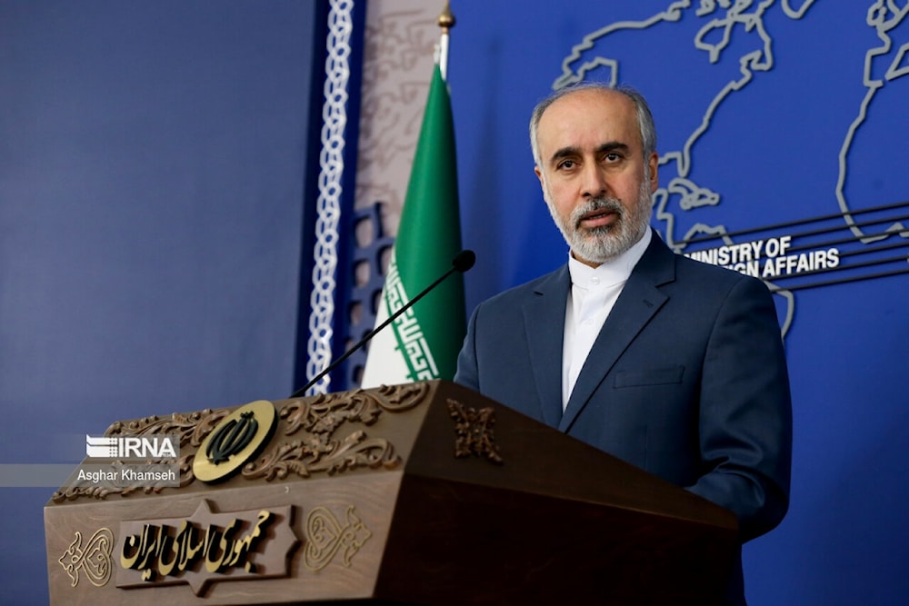 Iranian Foreign Ministry spokesman Nasser Kanaani (IRNA)