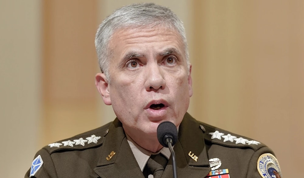 US Cyber Command Commander Gen. Paul Nakasone testifies during a House Select Committee focusing on China on Capitol Hill, January 31, 2024. (AP)