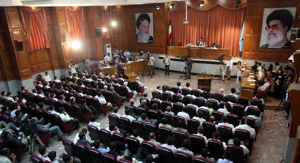 One of Iran's courts in an undated photo (AFP)