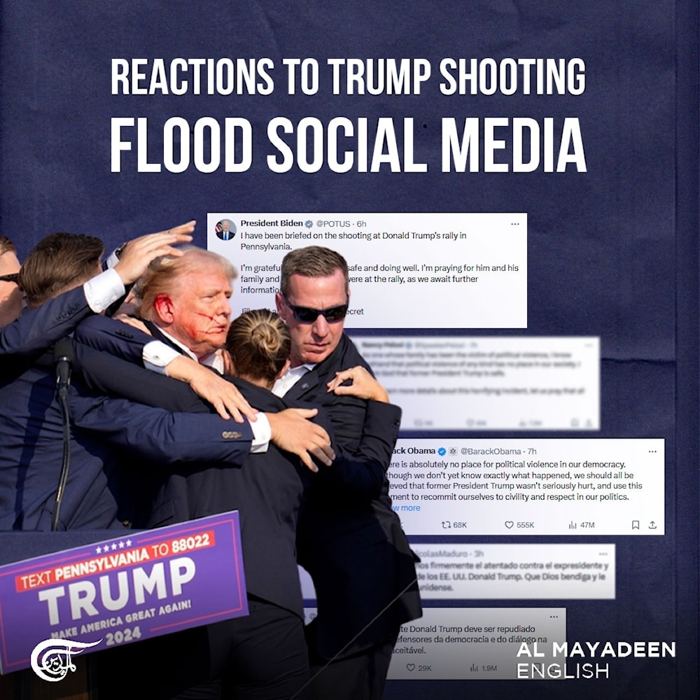 Reactions to Trump shooting flood social media