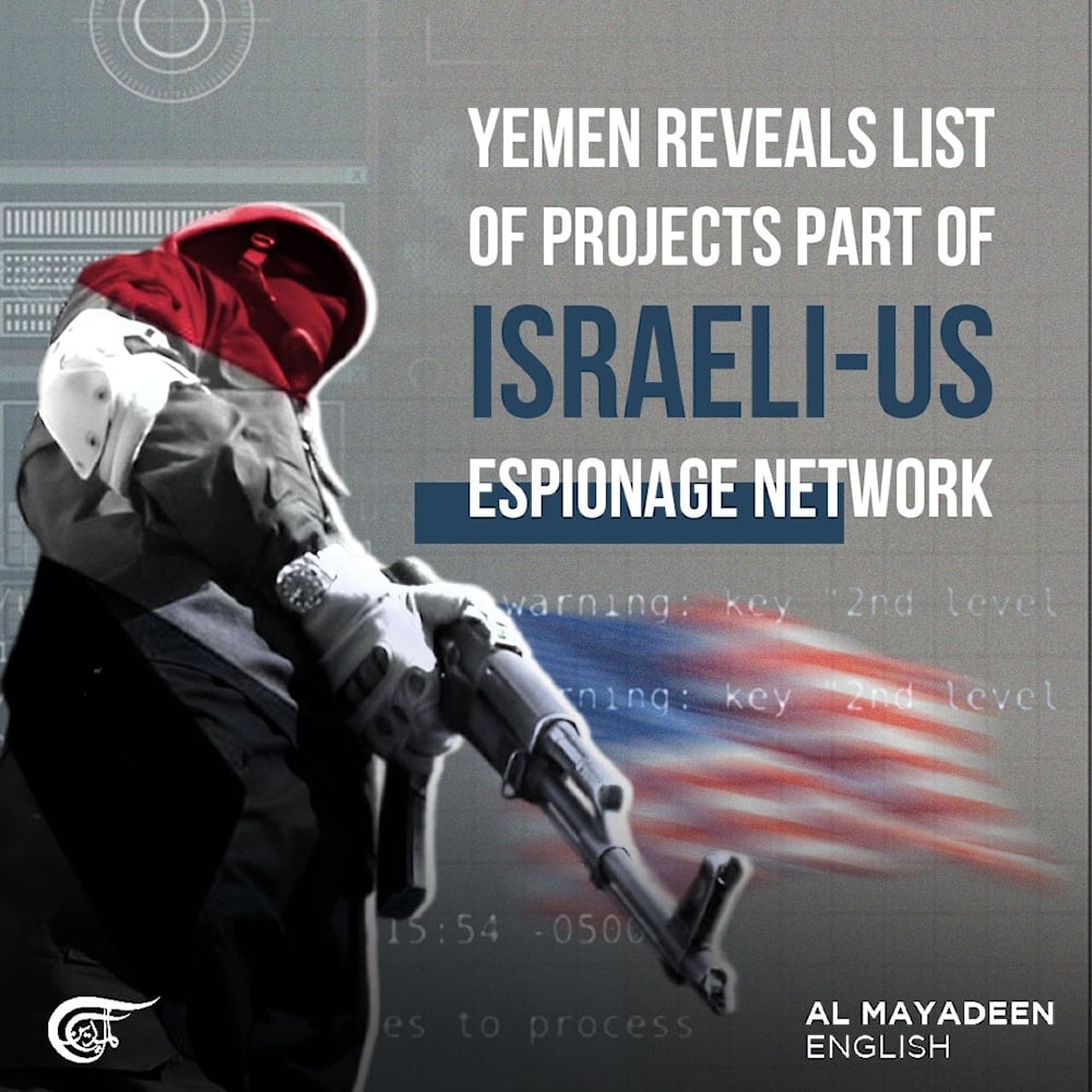 Yemen reveals list of projects part of Israeli-US espionage network