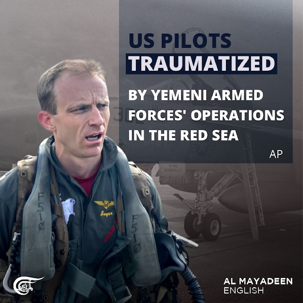 US pilots traumatized by Yemeni Armed Forces' operations in the Red Sea