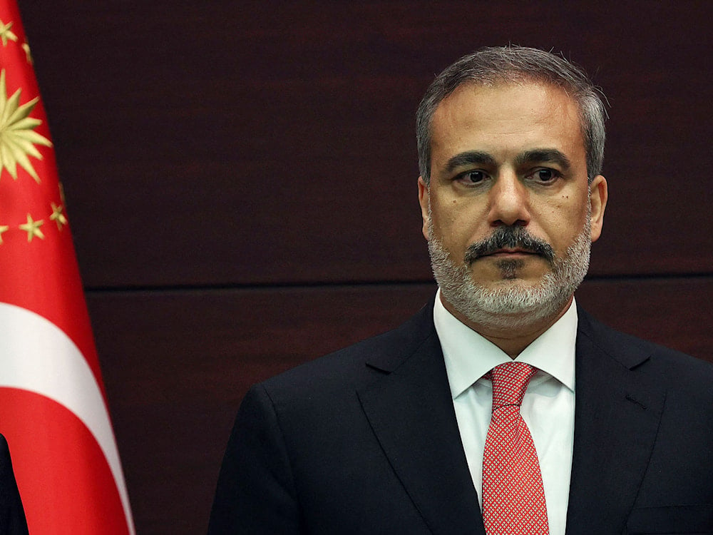 Turkish Foreign Minister Hakan Fidan (AFP via Getty Images)