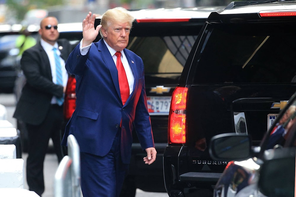 Former U.S. President Donald Trump in New York City on August 10, 2022. (AFP)