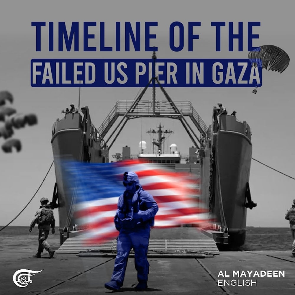 Timeline of the failed US pier in Gaza