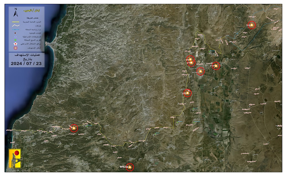 With swarm of drones, Hezbollah attacks IOF base in Mount Neria