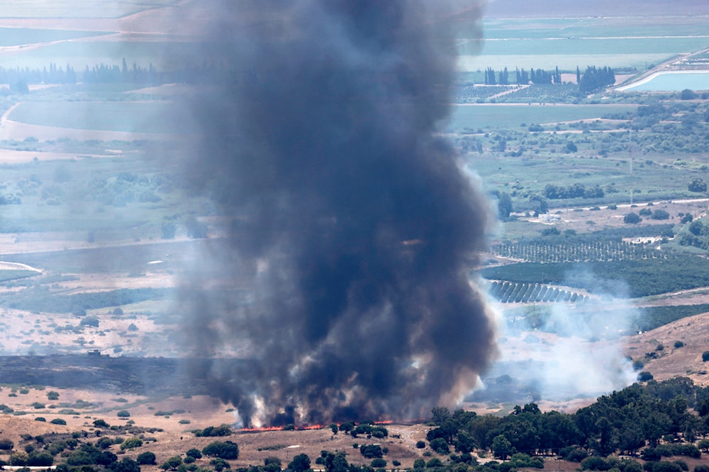 Hezbollah fire