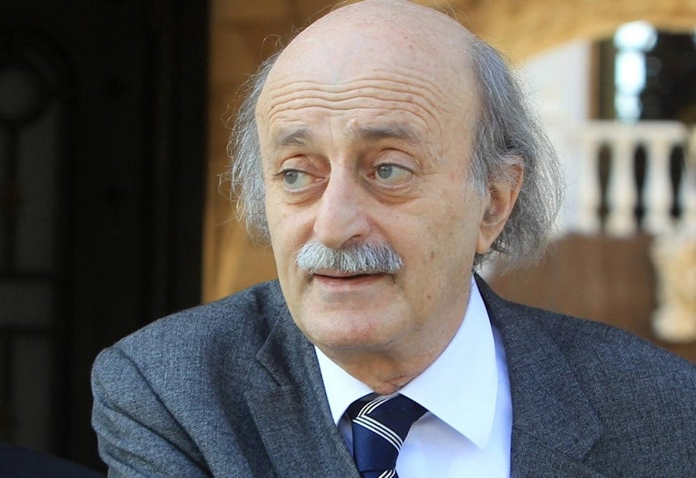 Former chief of Lebanon’s Progressive Socialist Party Walid Jumblatt (Lebanon's NNA)