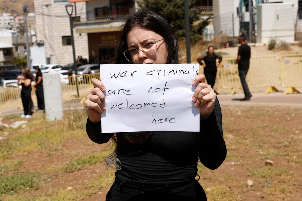 Syrian Druze confront 'war criminal' Netanyahu's visit to Majdal Shams