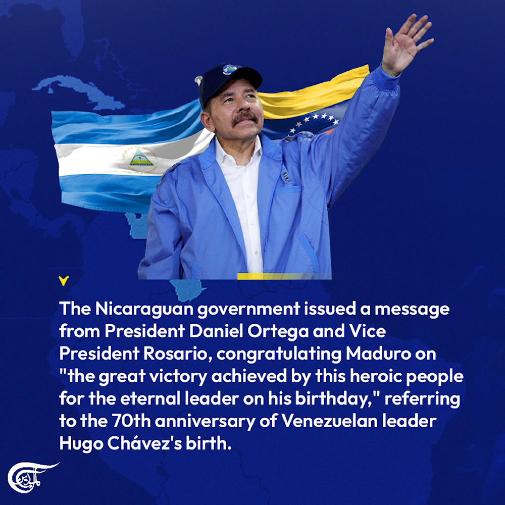 World leaders congratulate Maduro after stunning election win