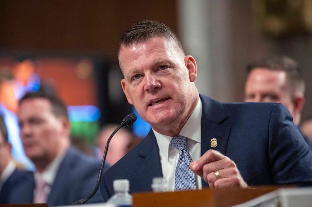 U.S. Secret Service Acting Director Ronald Rowe, testifies during a Senate Judiciary hearing on the assassination attempt on former President Donald Trump, Tuesday, July 30, 2024 in Washington. (AP)