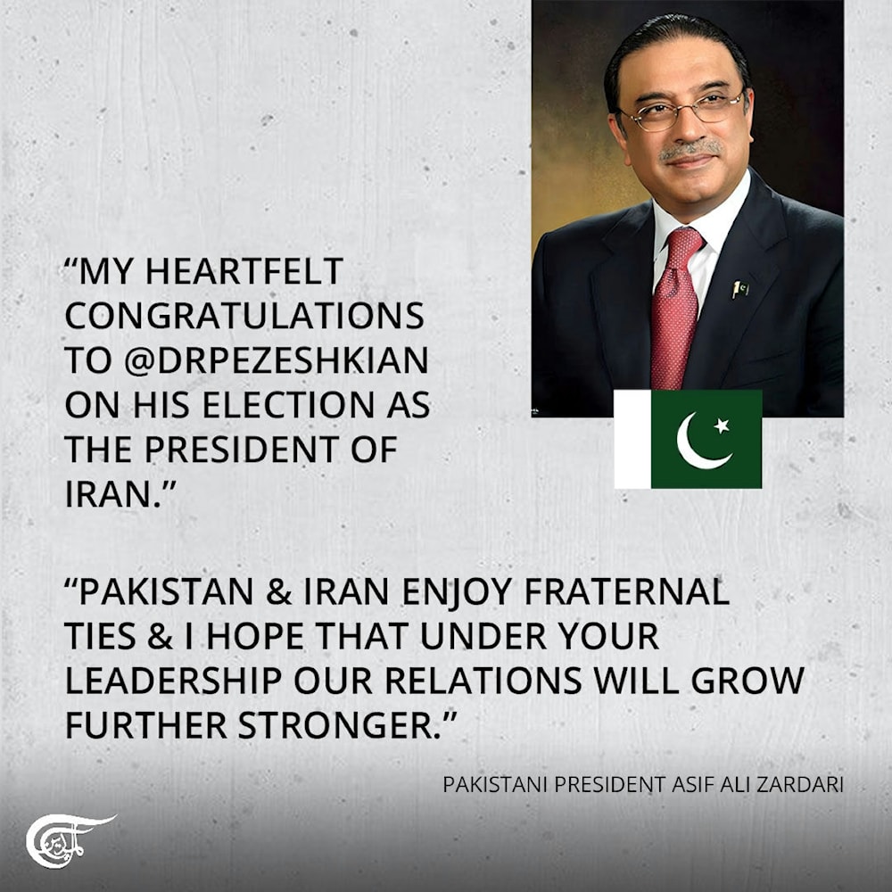 World leaders congratulate Iranian president-elect Masoud Pezeshkian