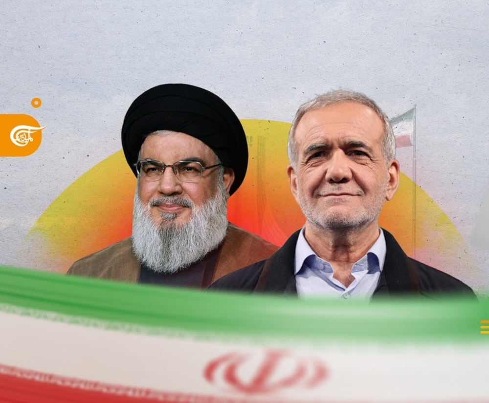 Iran's support for Resistance unrelenting: Pezeshkian to S. Nasrallah