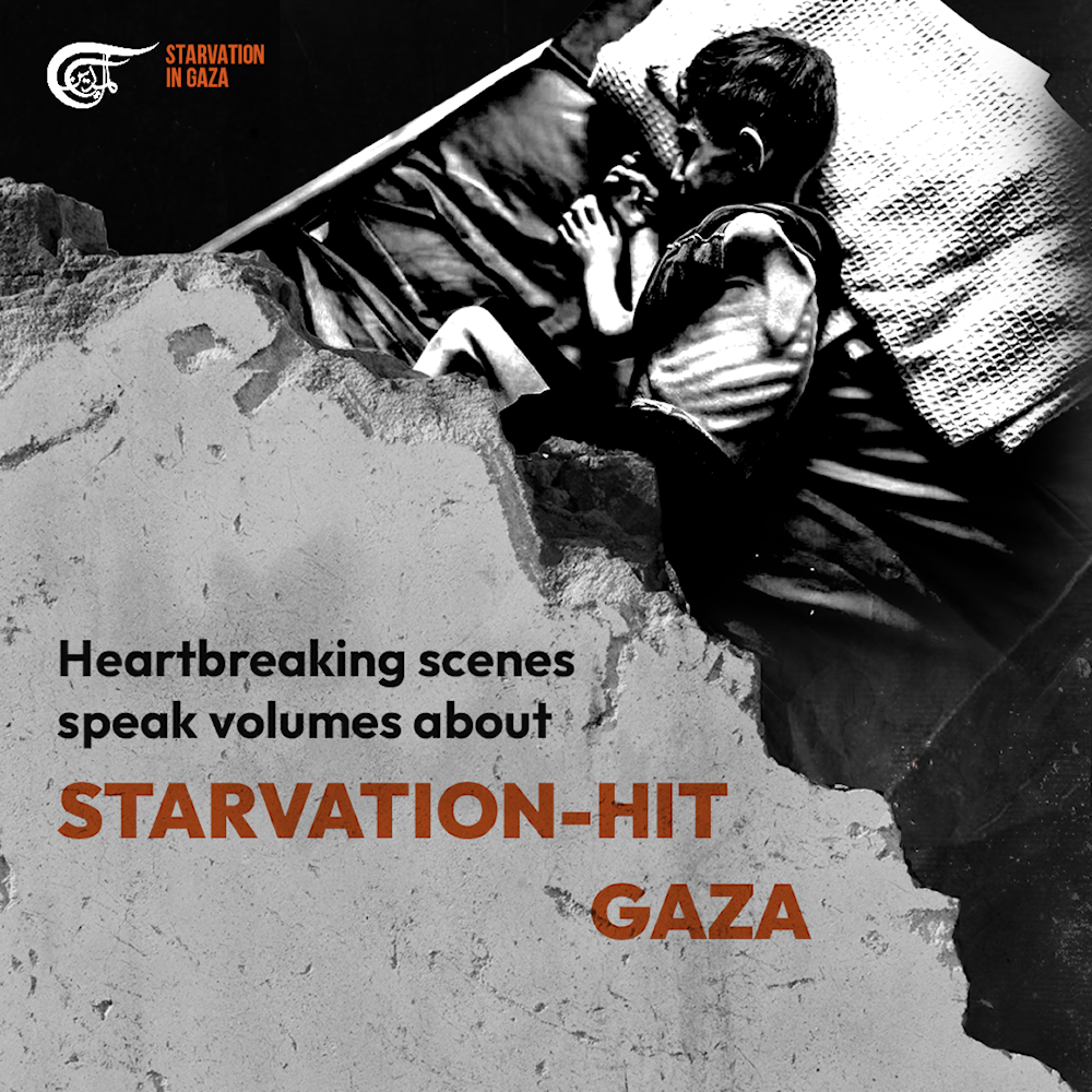 Heartbreaking scenes speak volumes about starvation-hit Gaza