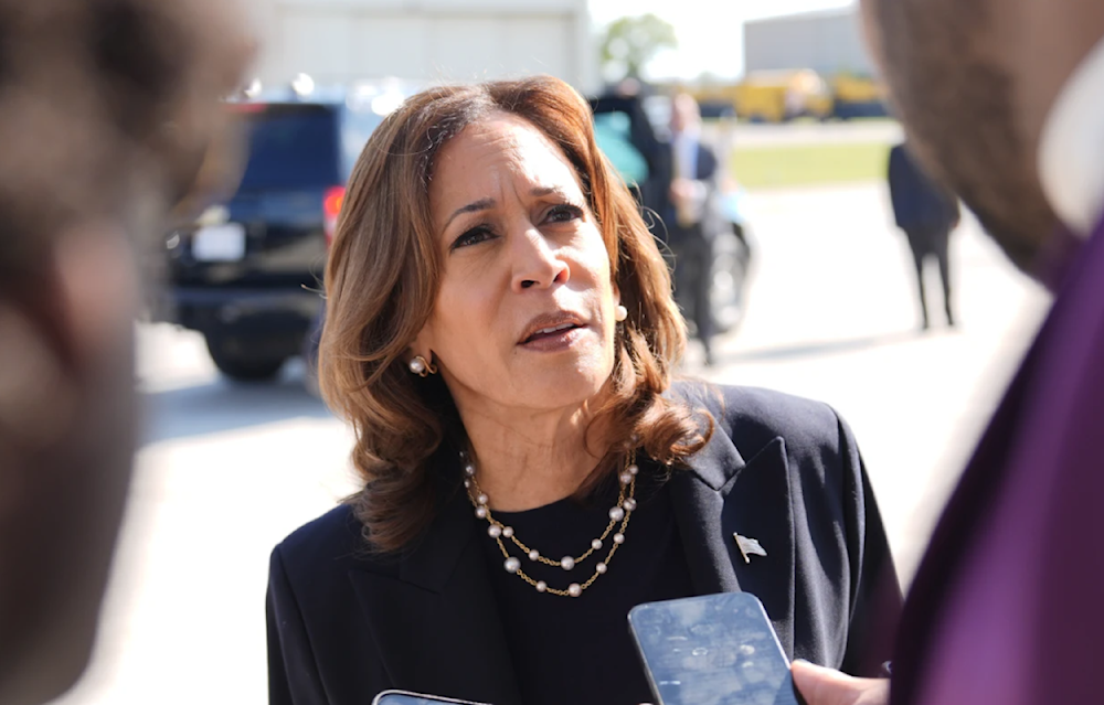 Poll: Harris four points ahead of Trump in three key swing states