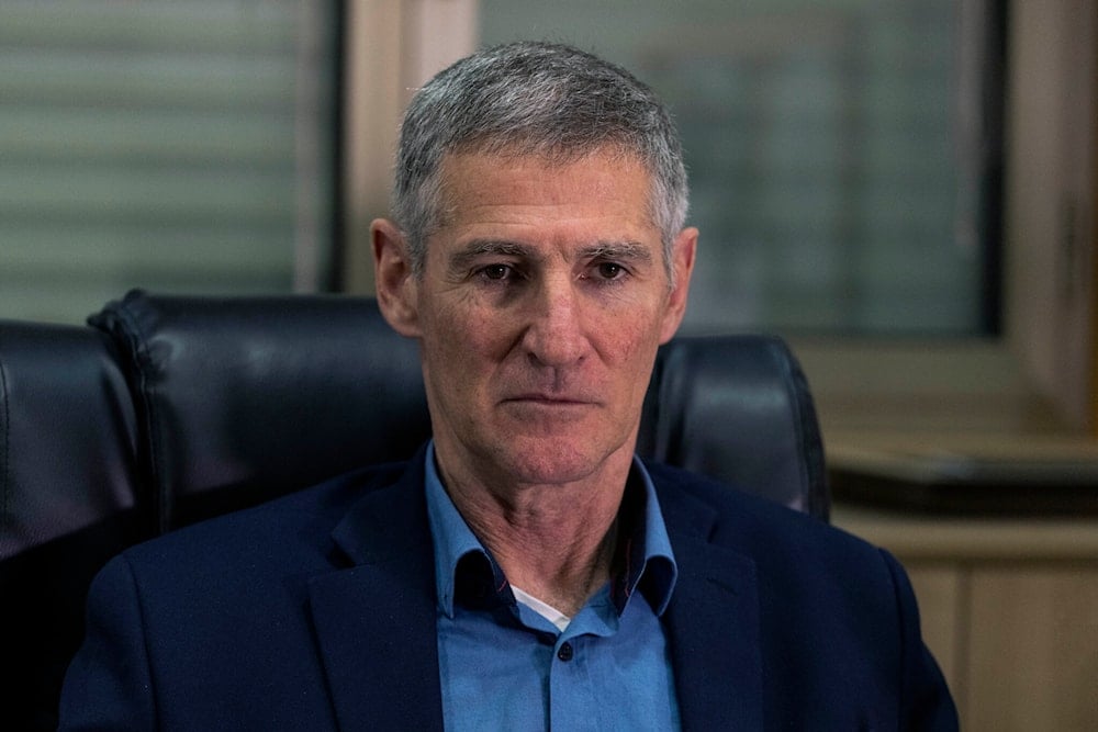 Then Deputy Economy and Industry Minister Yair Golan, poses during an interview with The Associated Press in his office at the Knesset, in Jerusalem, on January 17, 2022. (AP)