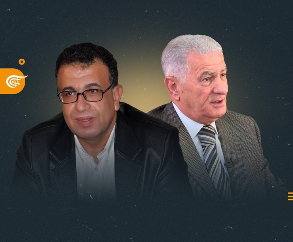 Abbas Zaki and Marwan Abed al-Aal speak to Al Mayadeen, August 14, 2024 (Al Mayadeen)