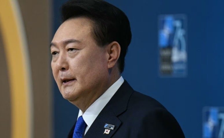 Undated image of  South Korean President Yoon Suk Yeol (AFP/Getty Images)