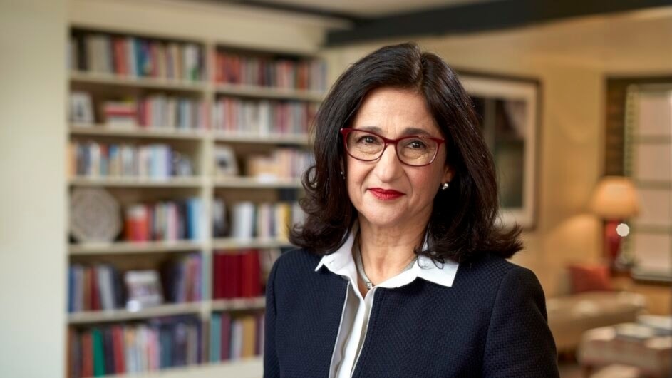 Columbia University President Minouche Shafik in an undated photo (X/Columbia)