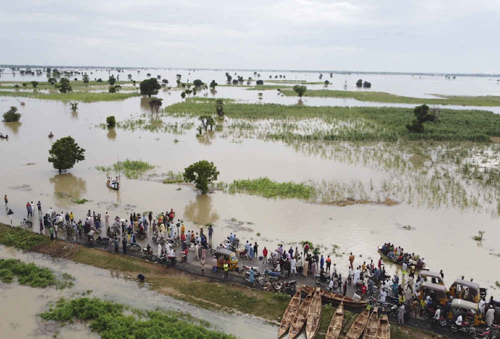 Floods hit 10 states in Nigeria, threatening to worsen food crisis