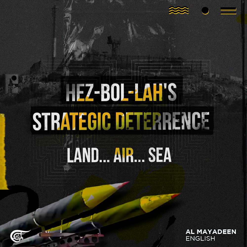 Hezbollah's strategic deterrence: Land... Air... Sea