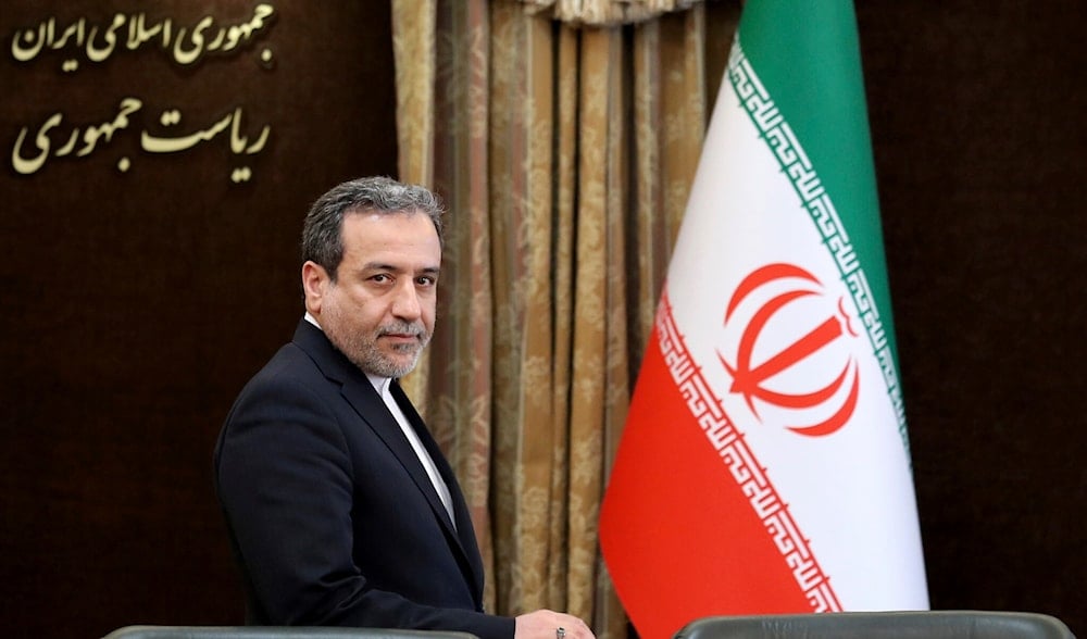 Iranian Foreign Minister Abbas Araghchi attends a press briefing in Tehran, Iran, Sunday, July 7, 2019. (AP)