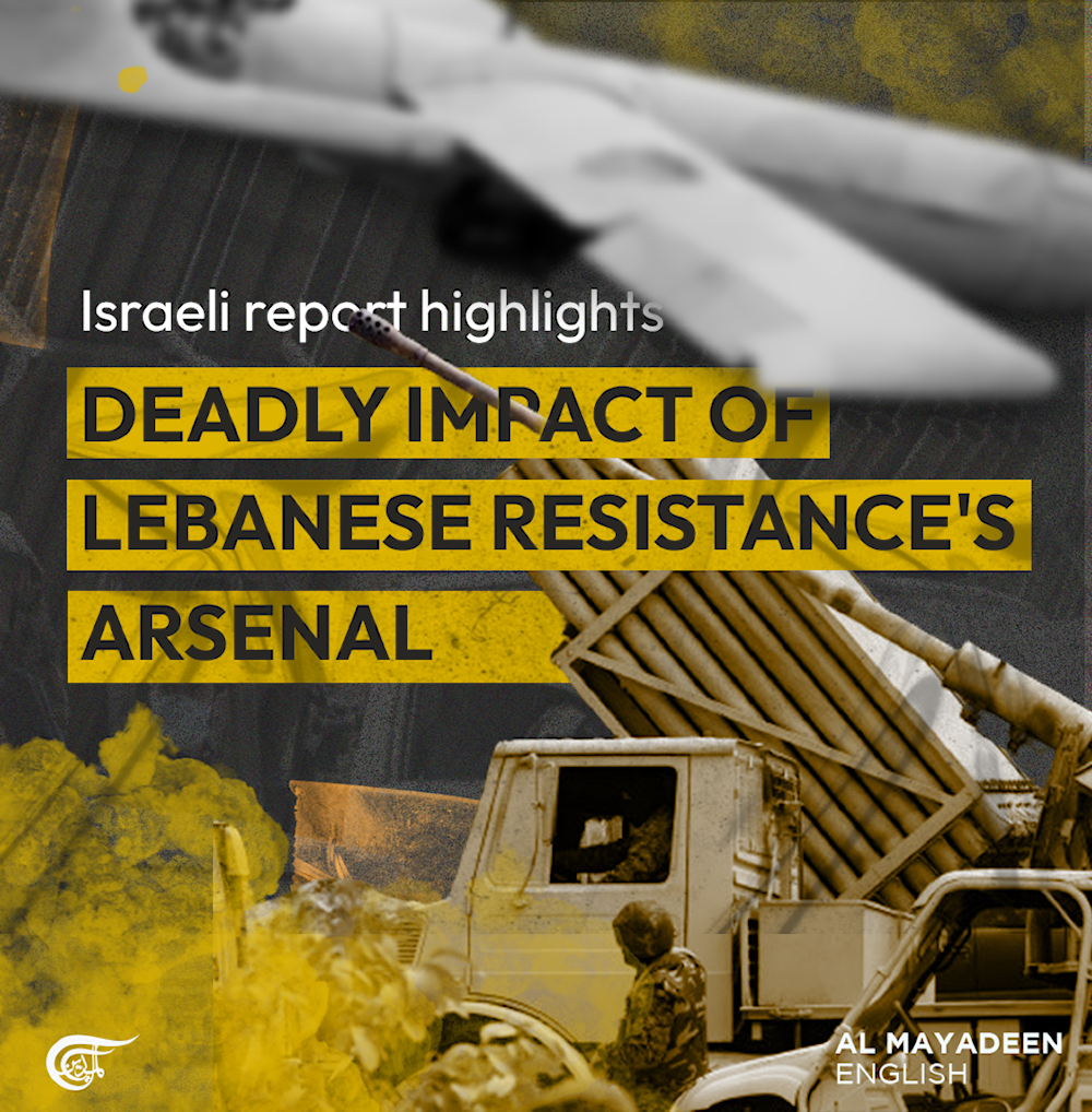 Israeli report highlights deadly impact of Lebanese Resistance's arsenal