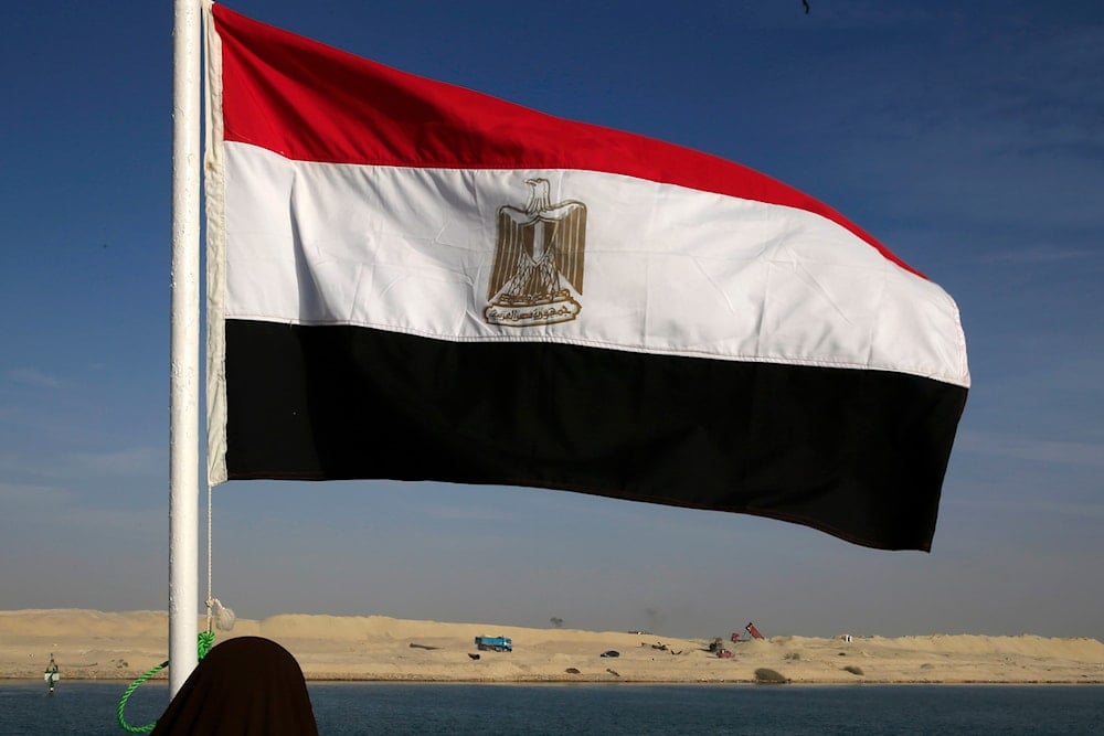 The flag of Egypt is pictured in Ismailia, Egypt, Wednesday, Feb. 4, 2015. (AP)