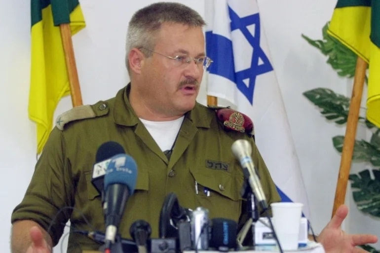 Former Major General and former head of the Military Operations Division in the occupation army, Israel Ziv. (Archive)