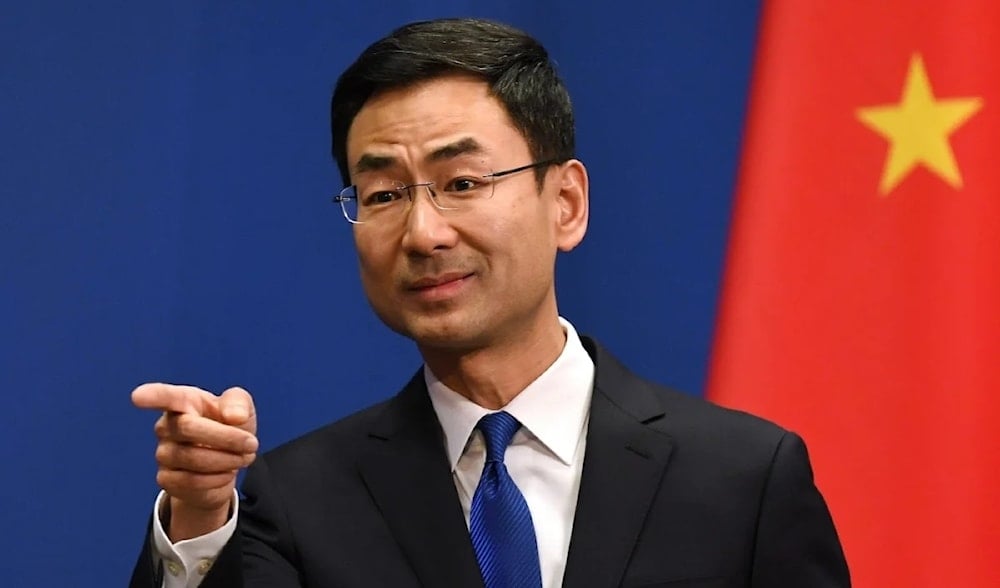 Chinese foreign ministry spokesman Geng Shuang, undated. (AFP)