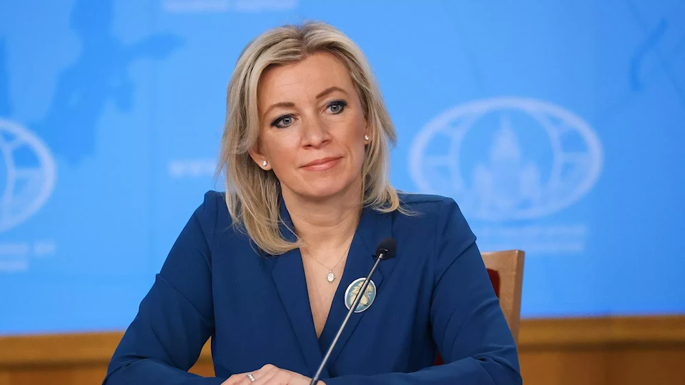 Russian Foreign Ministry Spokeswoman Maria Zakharova in an undated photo (Sputnik)