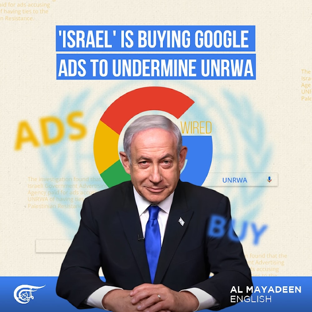 Israel is buying Google ads to undermine UNRWA