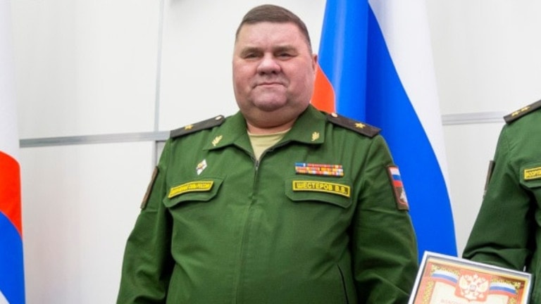 Russian Major-General Vladimir Shesterov in an undated photo (Russian Defense Ministry)