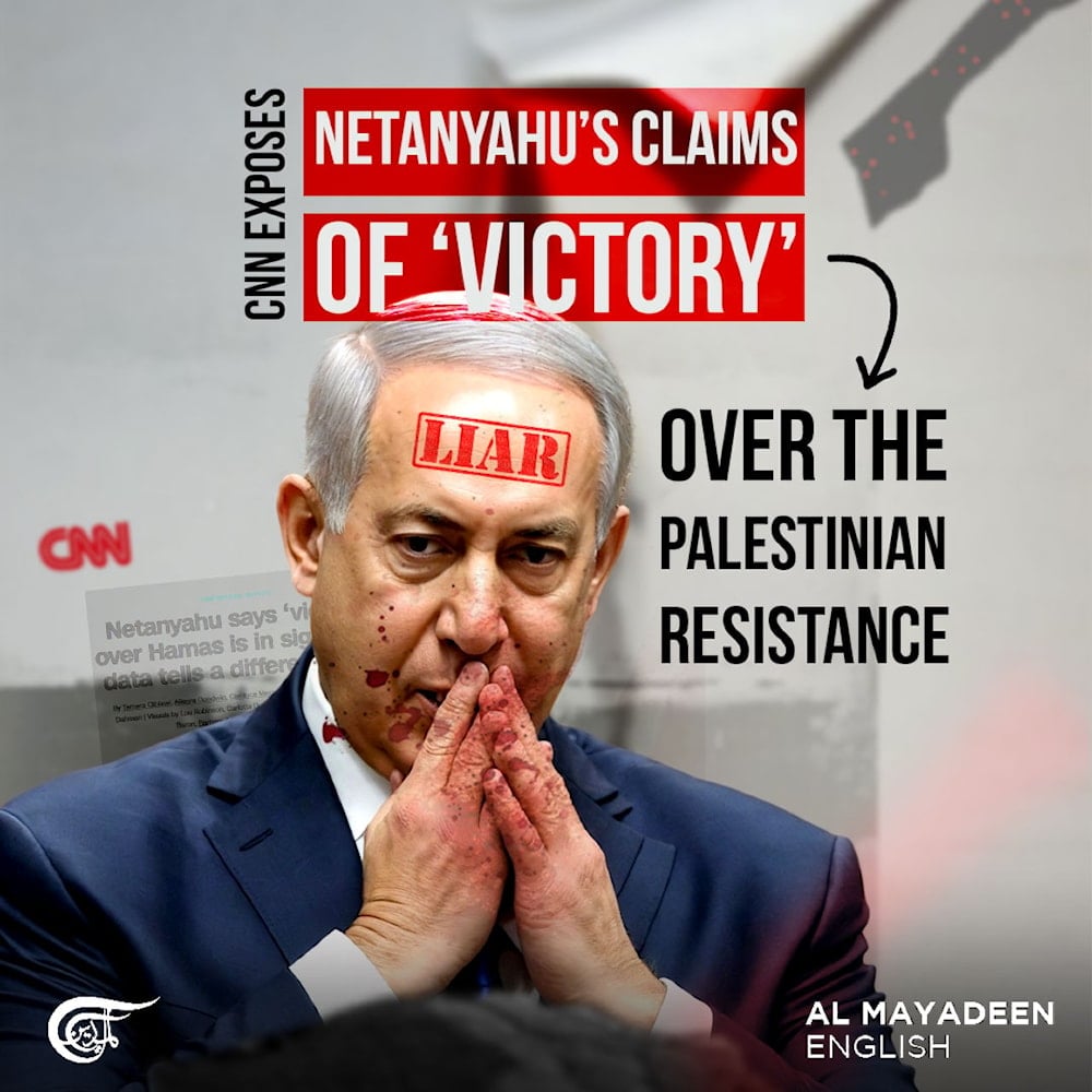 CNN exposes Netanyahu’s claims of ‘victory’ over the Palestinian Resistance