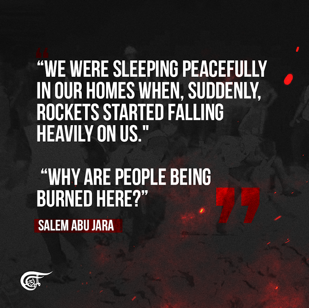 “Why are people being burned here?”-Al-Mawasi massacre survivors to CNN 