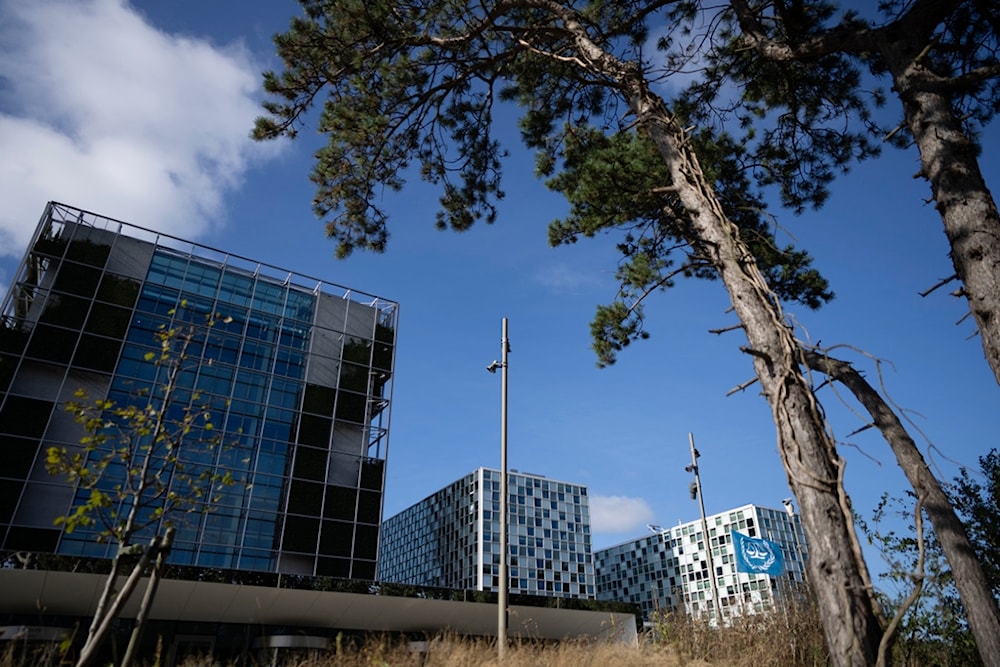 View of the ICC, the International Criminal Court, in the Hague, Netherlands, Monday, September 16, 2024 (AP)