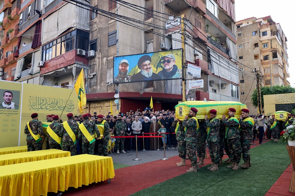 Hezbollah mourns martyrs