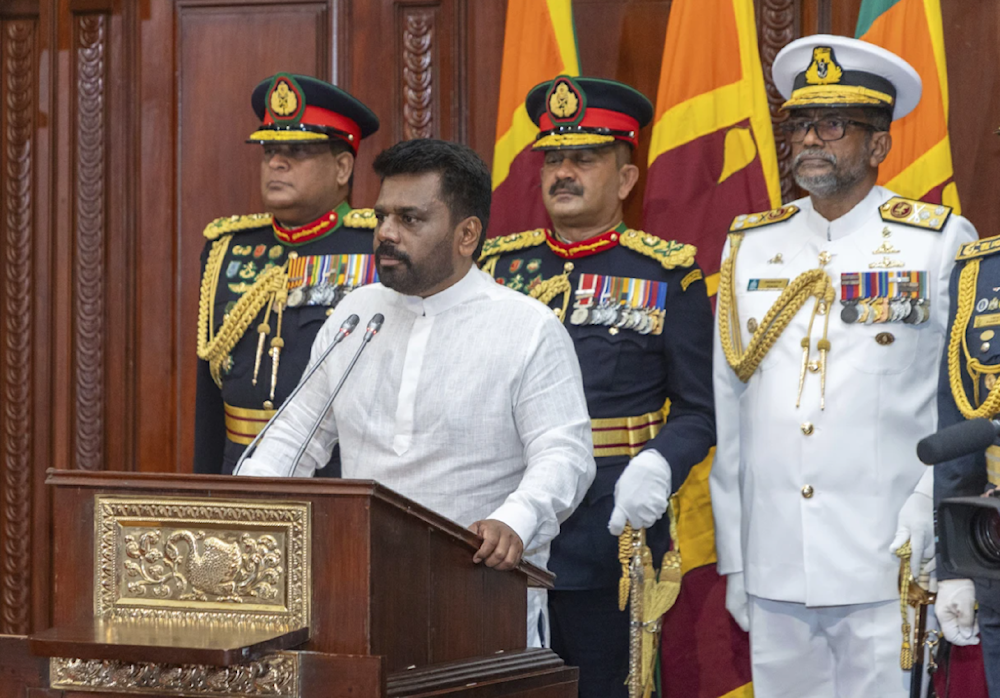 Sri Lanka's new leftist leader dissolves parliament, calls elections