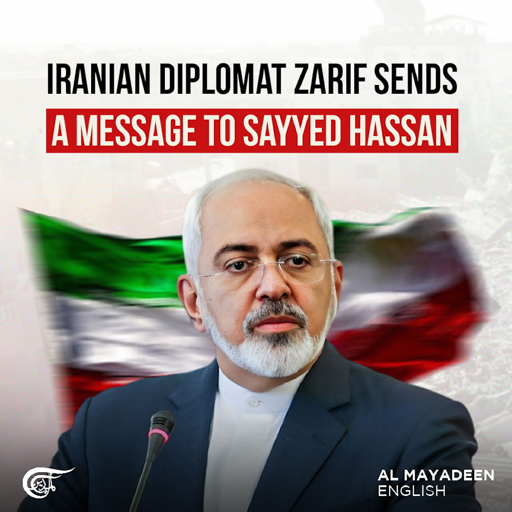 Iranian diplomat Zarif sends a message to Sayyed Hassan