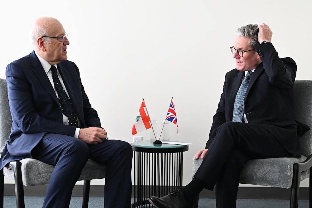 UK's Starmer calls for a ceasefire in Lebanon, meets Mikati