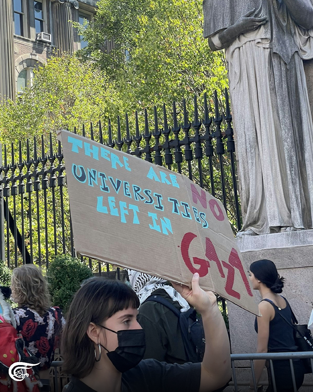 Columbia University students stage pro-Palestine protest, denounce Gaza genocide