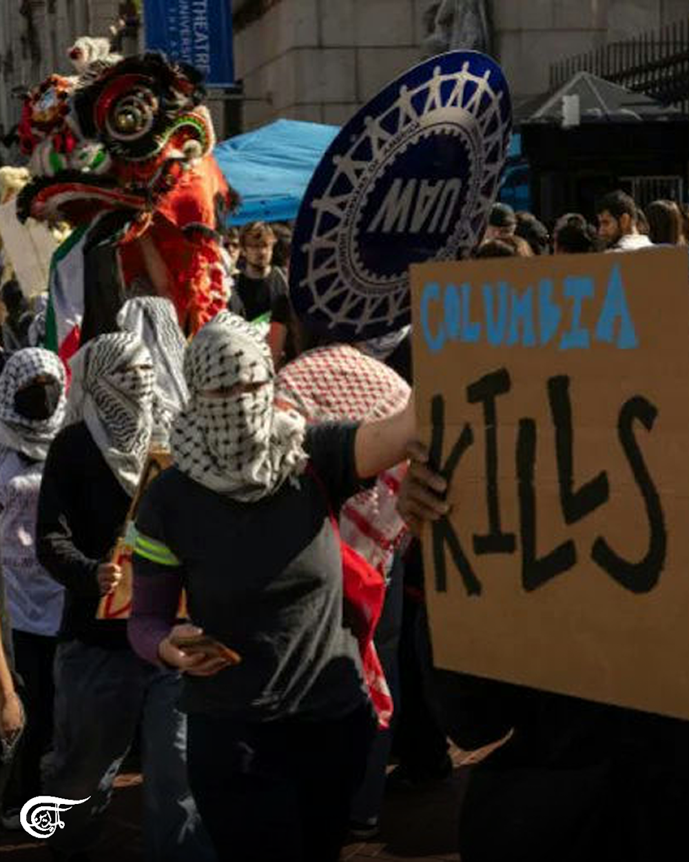 Columbia University students stage pro-Palestine protest, denounce Gaza genocide