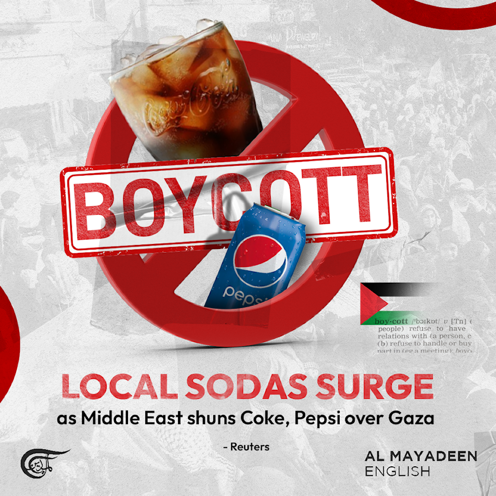 Local sodas surge as Middle East shuns Coke, Pepsi over Gaza