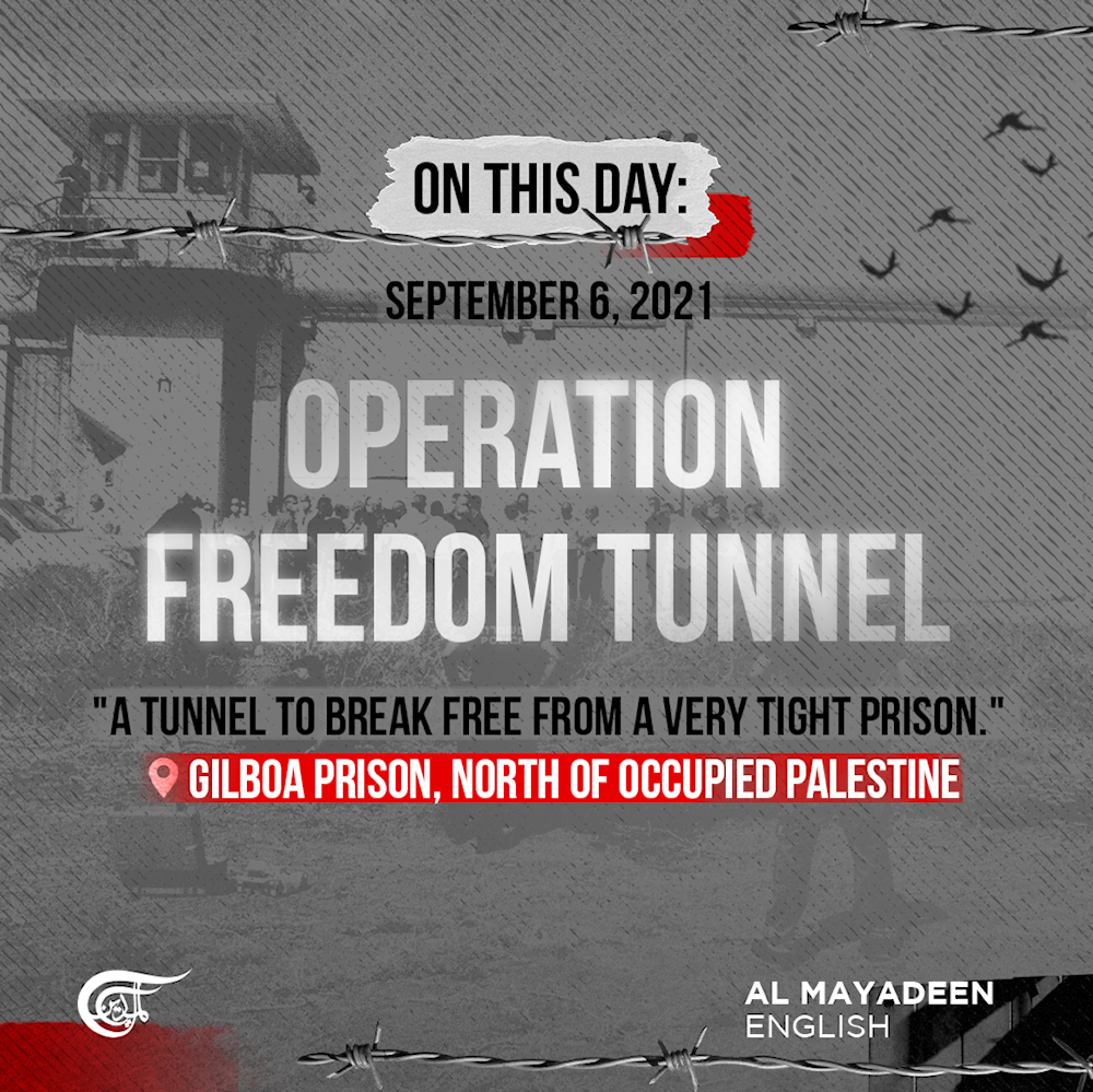 On this day: September 6, 2021: Operation Freedom Tunnel