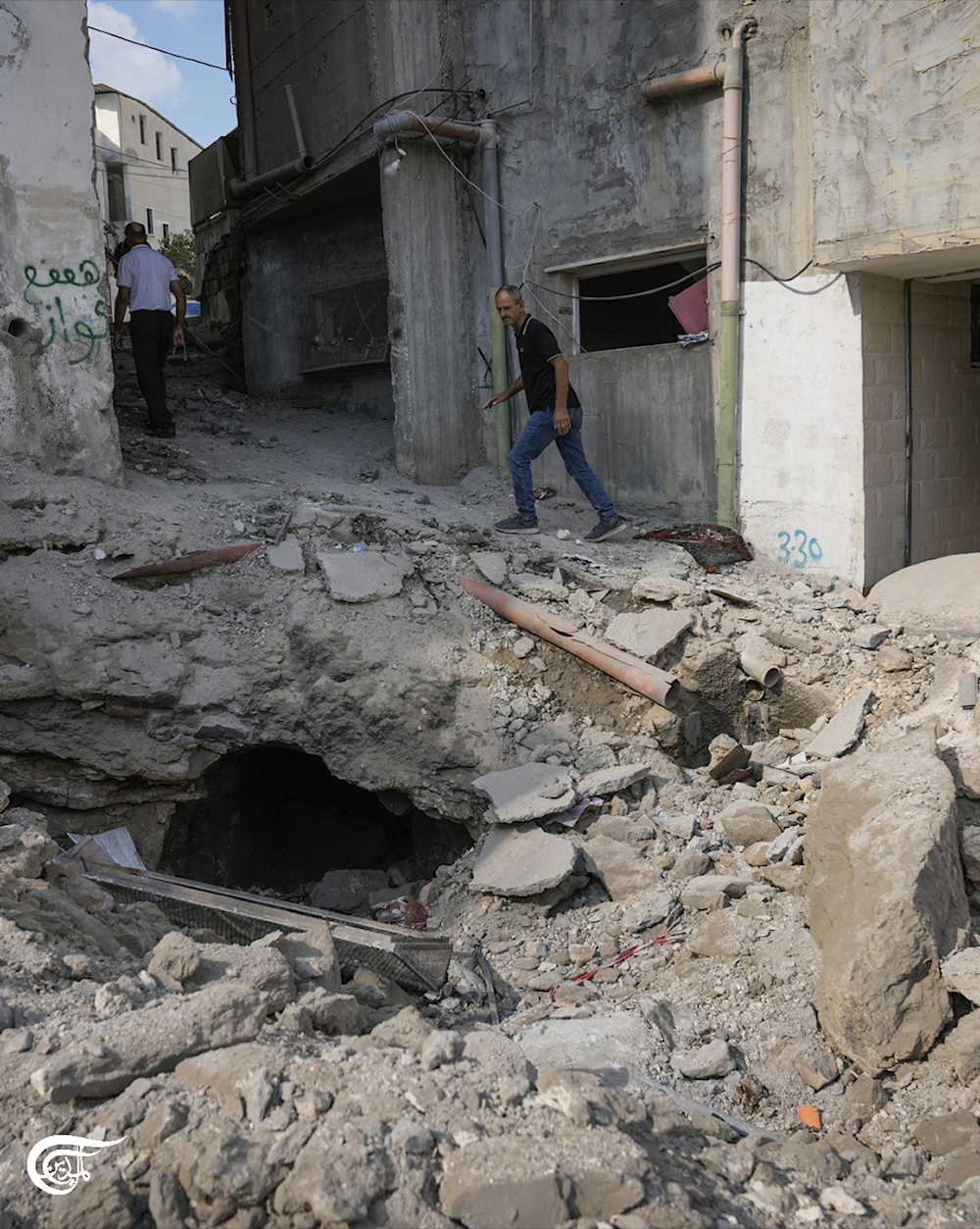 Aftermath of Israeli aggression in Jenin, West Bank