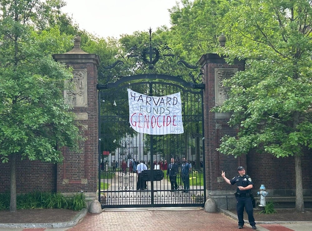 Harvard students rally with 'Long Live the Intifada' chant