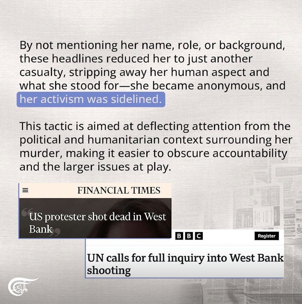 Israeli bias in Western media: Aysenur Ezgi Eygi’s murder reported passively 