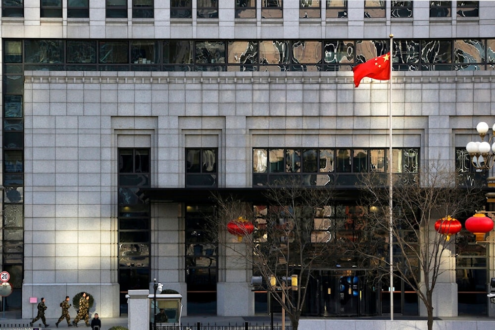 China's Ministry of Commerce is pictured in Beijing, Monday, Feb. 11, 2019. (AP)