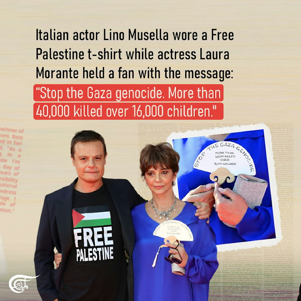 Solidarity with Gaza takes center stage at 81st Venice International Film Festival